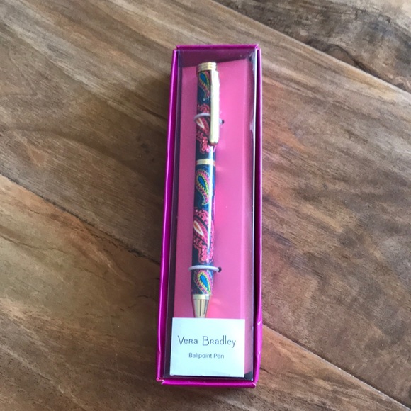 Vera Bradley Other - NWT Vera Bradley Ballpoint Pen Twilight Paisley